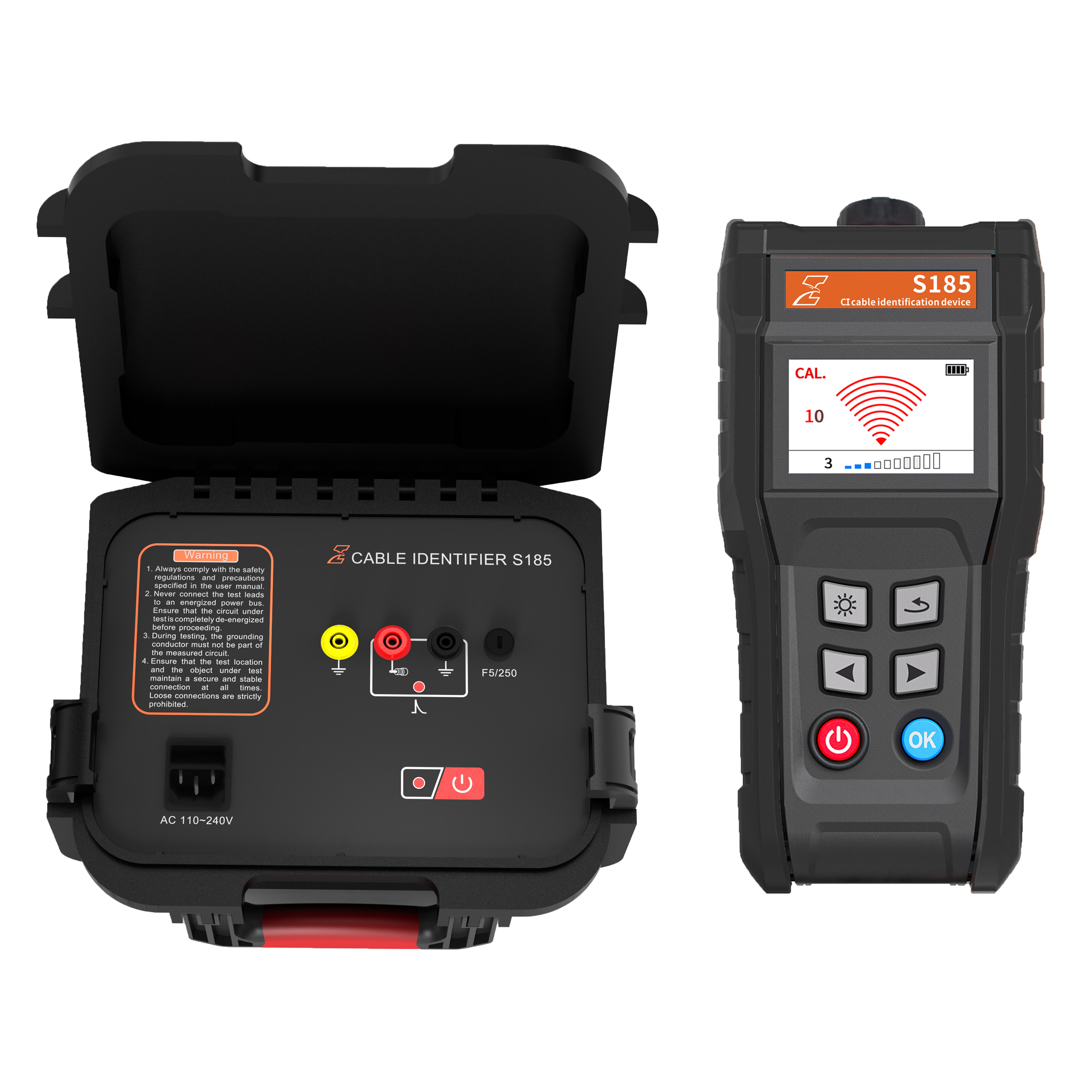 High voltage cable test and diagnostic equipment